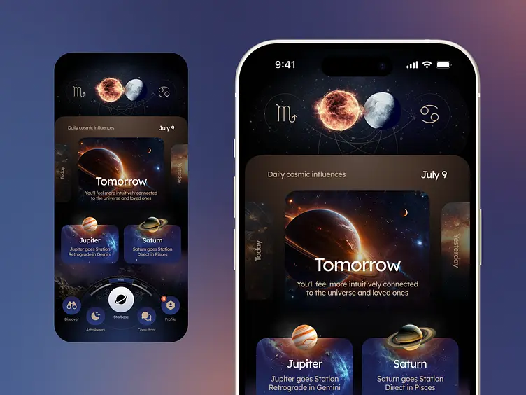 赌场兔女郎星空主题APP界面展示