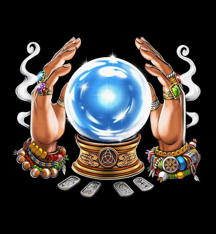 赌场兔女郎水晶球占卜预测